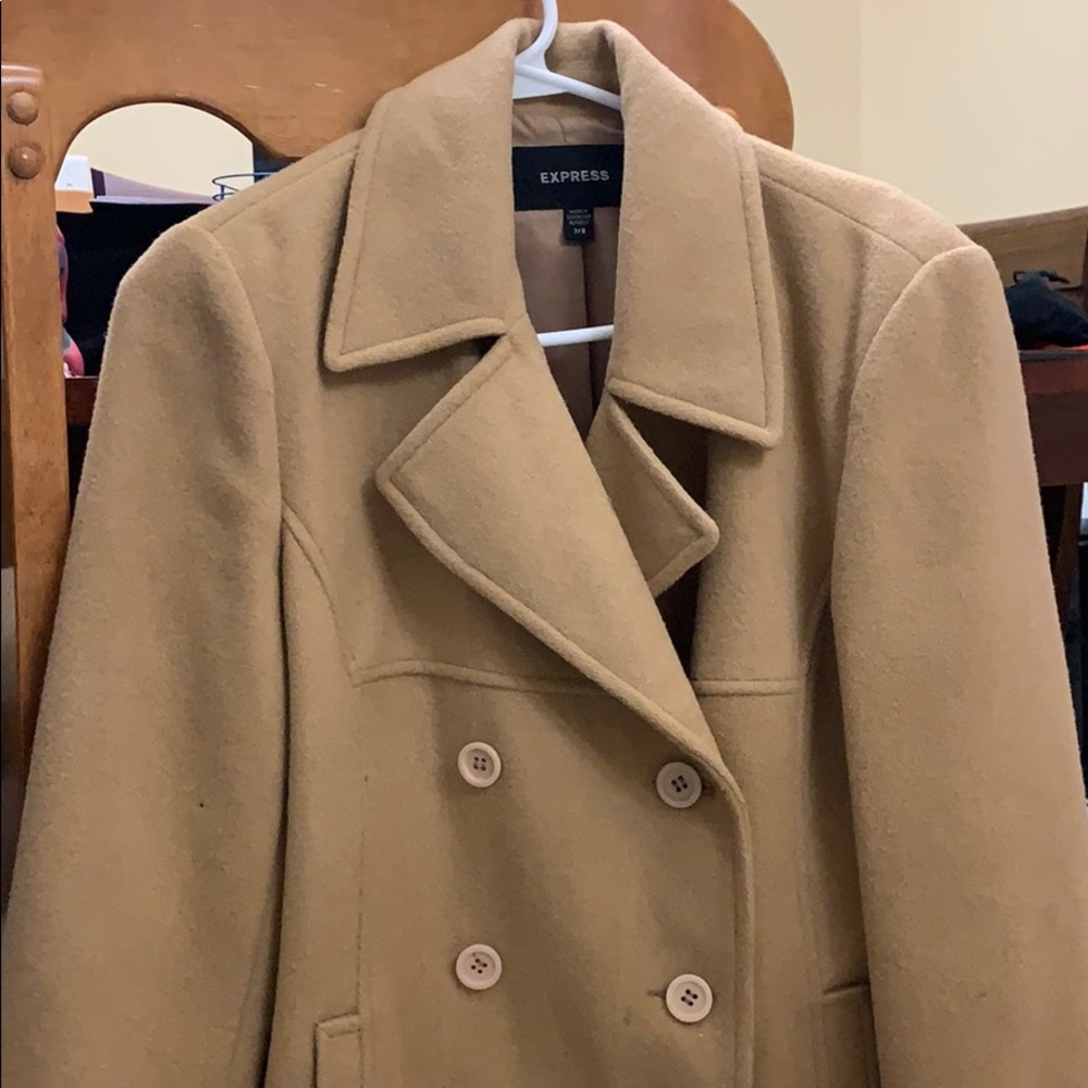 Express women’s pea coat